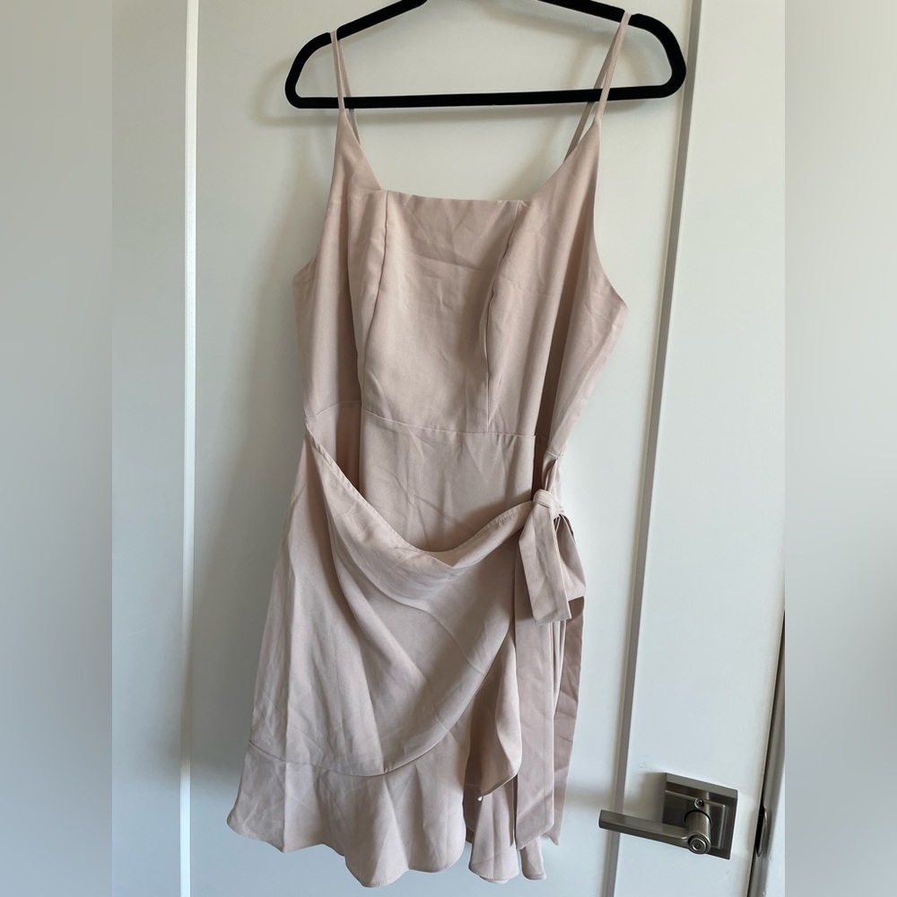 Ruffle Wrap Dress
